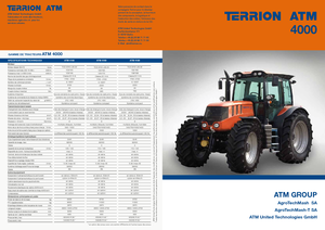 4WD ट्रैक्टर Terrion ATM 4180