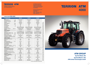 4WD ट्रैक्टर Terrion ATM 4180