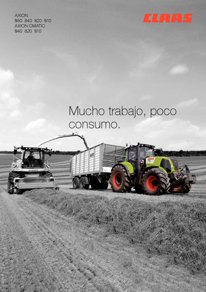 4WD ट्रैक्टर Claas Axion 820