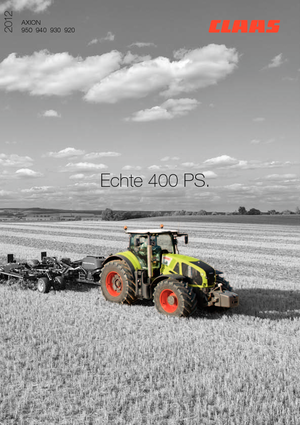 4WD ट्रैक्टर Claas Axion 950