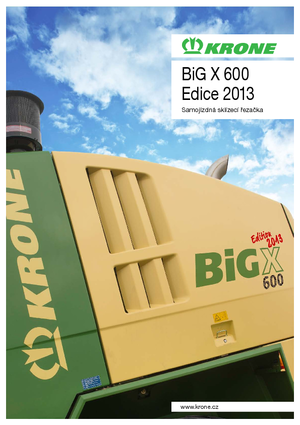 4WD फोरेज हार्वेस्टर Krone BiG X 600