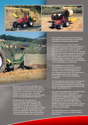 4WD ट्रैक्टर McCormick C 70 L