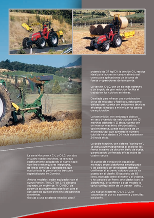 4WD ट्रैक्टर McCormick C 80 LC
