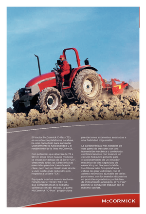 4WD ट्रैक्टर McCormick C 90 Max HC