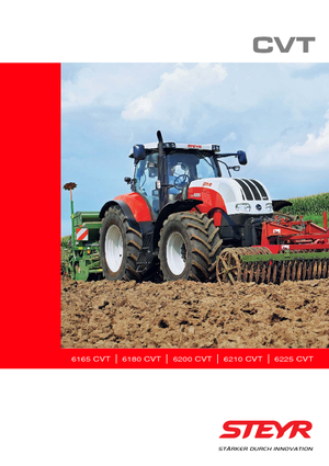 4WD ट्रैक्टर Steyr CVT 6200 Komfort