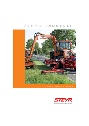 4WD ट्रैक्टर Steyr CVT 6160 Basis