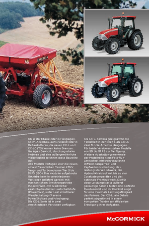 4WD ट्रैक्टर McCormick CX 70 LC