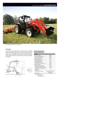 4WD ट्रैक्टर Kioti DX 7510 PC