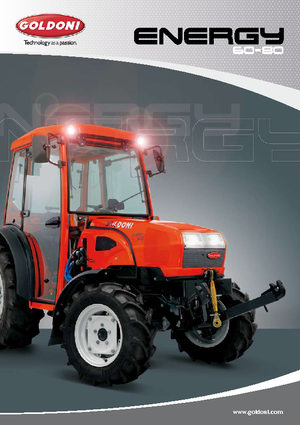 4WD ट्रैक्टर Goldoni Energy 60