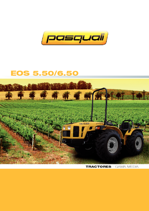 4WD ट्रैक्टर Pasquali Eos 5.50 AR