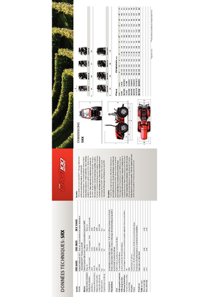 4WD ट्रैक्टर Carraro SRX 9800