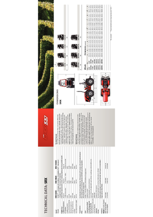 4WD ट्रैक्टर Carraro SRX 9800