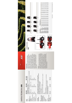 4WD ट्रैक्टर Carraro SRX 9800