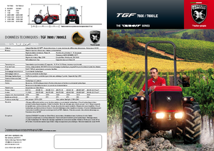 4WD ट्रैक्टर Carraro Ergit TGF 7800