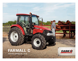 4WD ट्रैक्टर Case IH Farmall 65 C Rops Komfort