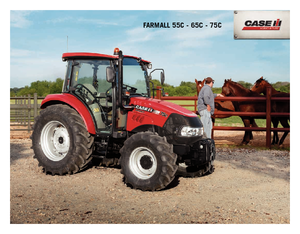 4WD ट्रैक्टर Case IH Farmall 65 C Rops Komfort