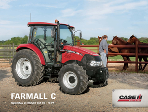 4WD ट्रैक्टर Case IH Farmall 65 C Rops Komfort