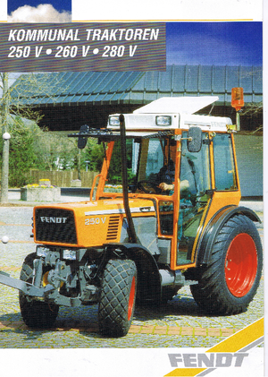 4WD ट्रैक्टर Fendt Farmer 250 VA