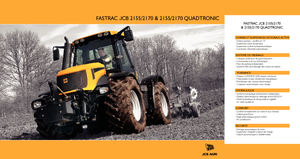 4WD ट्रैक्टर JCB Fastrac 2155-4WS