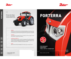 4WD ट्रैक्टर Zetor Forterra 105