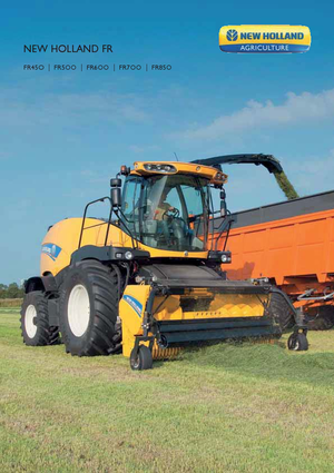 4WD फोरेज हार्वेस्टर New Holland FR 850