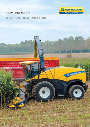 4WD फोरेज हार्वेस्टर New Holland FR 850