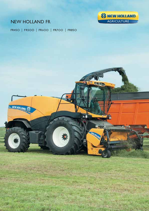 4WD फोरेज हार्वेस्टर New Holland FR 850