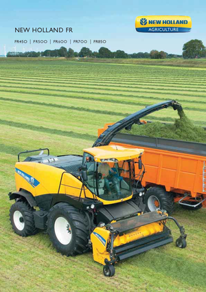 4WD फोरेज हार्वेस्टर New Holland FR 850