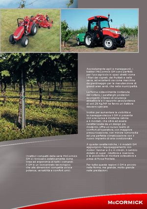 4WD ट्रैक्टर McCormick GM 55