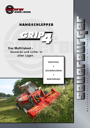 4WD ट्रैक्टर Sauerburger GRIP 4-95