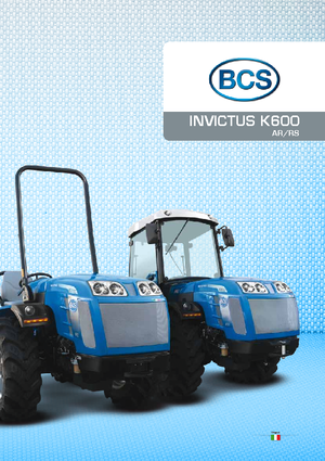4WD ट्रैक्टर BCS Invictus 600 RS