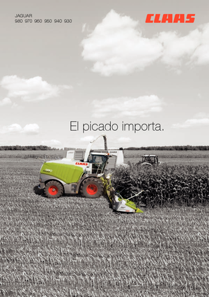 4WD फोरेज हार्वेस्टर Claas Jaguar 970