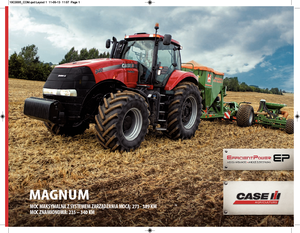 4WD ट्रैक्टर Case IH Magnum 340 Komfort