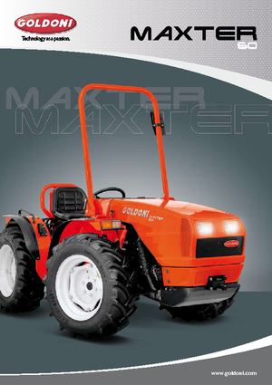 4WD ट्रैक्टर Goldoni Maxter 60 RS