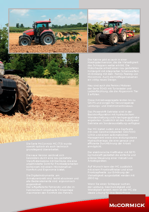 4WD ट्रैक्टर McCormick MC 110
