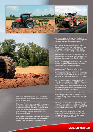 4WD ट्रैक्टर McCormick MC 130