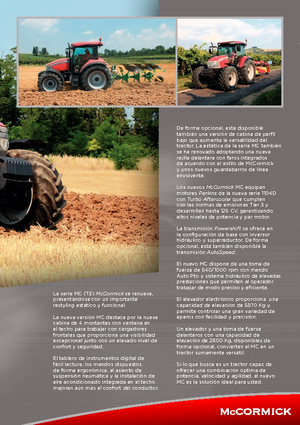 4WD ट्रैक्टर McCormick MC 130