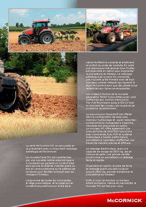 4WD ट्रैक्टर McCormick MC 130