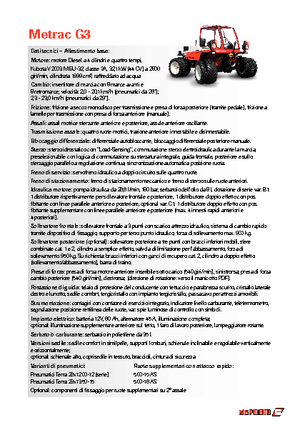 4WD ट्रैक्टर Reform Werke Metrac G 3