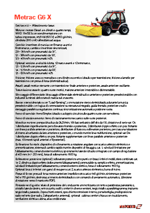 4WD ट्रैक्टर Reform Werke Metrac G 6 X