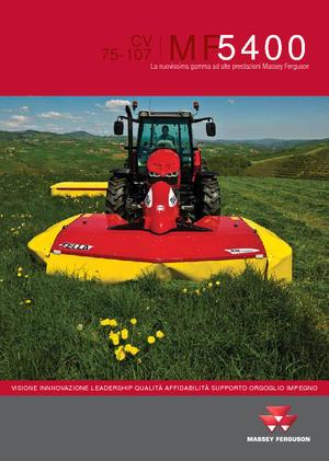 4WD ट्रैक्टर Massey Ferguson MF 5420-4 Lader