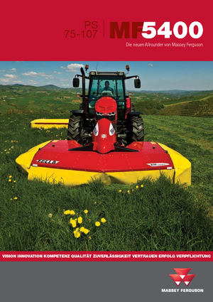 4WD ट्रैक्टर Massey Ferguson MF 5410-4 Lader