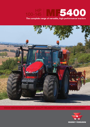4WD ट्रैक्टर Massey Ferguson MF 5460-4 Edition