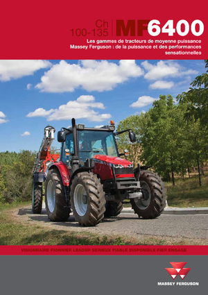 4WD ट्रैक्टर Massey Ferguson MF 6465 Komfort
