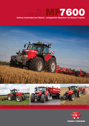 4WD ट्रैक्टर Massey Ferguson MF 7616 Dyna 6