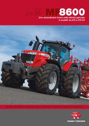 4WD ट्रैक्टर Massey Ferguson MF 8670 Dyna-VT Excellence