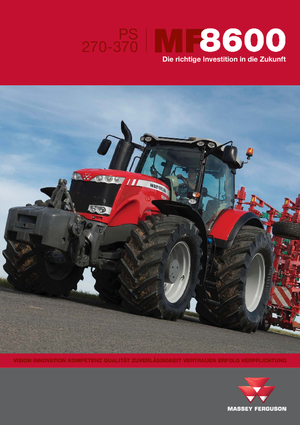 4WD ट्रैक्टर Massey Ferguson MF 8670 Dyna-VT