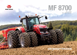 4WD ट्रैक्टर Massey Ferguson MF 8732