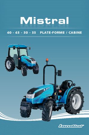 4WD ट्रैक्टर Landini Mistral 50