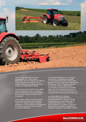 4WD ट्रैक्टर McCormick MTX 120